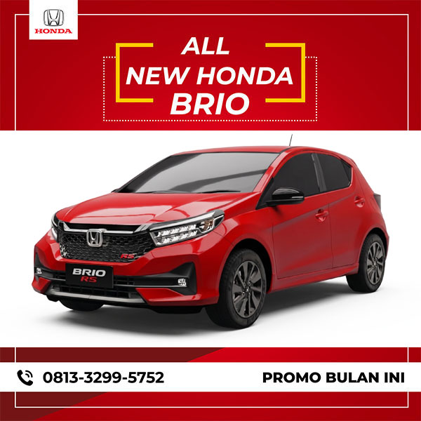 ihe01 - harga dp uang muka cicilan angsuran mobil honda brio satya rs type s e rs mt cvt